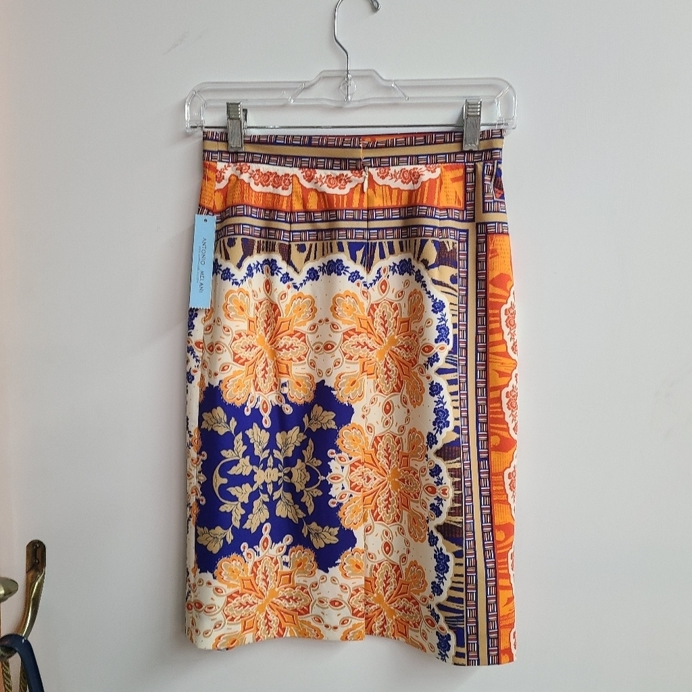 NWT Antonio Melani Gypsy Indian Bohemian Hippie Skirt Size 0